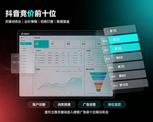 前锋抖音搜索竞价